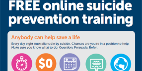 Murray PHN offers free suicide prevention training