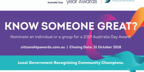 NOMINATIONS FOR COMMUNITY CITIZEN OF THE YEAR AWARDS