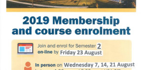 U3A CENTRAL COAST | SEMESTER 2 ENROLMENTS CLOSE 23 AUGUST