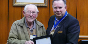 Council acknowledges community stalwart and volunteer, Brian Morgan