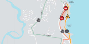 Temporary Closure of Coastal Shared Path near Lennox Headland01 February 2024