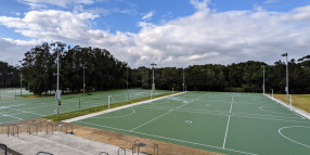 North Curly’s netball courts ready for the new season