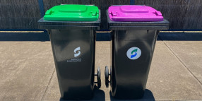 Council awards contract for manufacture and supply of purple and FOGO bins