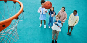 Three point basketball court construction completed in Kialla Lakes and Merrigum