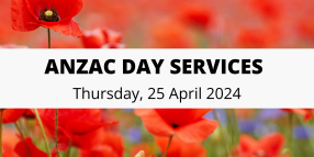 Anzac Day Thursday, 25 April 2024