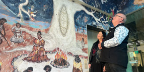 Welcoming visitors onto traditional land at the Ballarat Information Centre