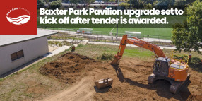 Baxter Park Pavilion upgrade set to kick off after tender is awarded