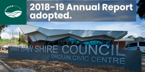 Council adopts 2018/19 Annual Report