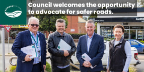 Council welcomes the opportunity to advocate for safer roads