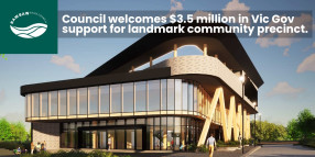 Council welcomes $3.5 million in Vic Gov support for landmark precinct