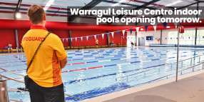 Warragul Leisure Centre indoor pools to reopen earlier