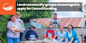 Local community groups encouraged to apply for Council funding