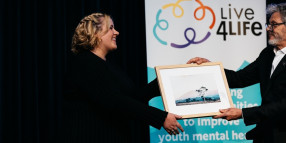 Youth coordinator honoured with award