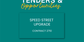 Speed Street Upgrade - Contract 2710