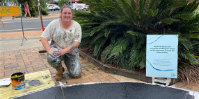 New Arakwal artwork for Mullum Town Centre