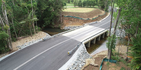 Major upgrade of Blindmouth Creek Causeway at Main Arm