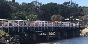 Brunswick Heads Bridge nears completion