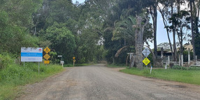 Work starting on Grays Lane at Tyagarah