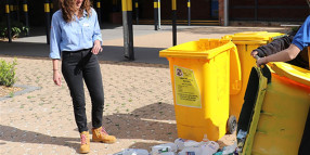 Council helps Mullum High students with waste audit