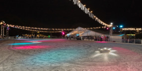 Quiet time at Winterland ice skating spectacular