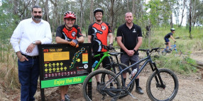 Ingleburn Reserve Mountain Bike Trail Loop now open