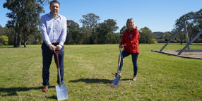 Construction starts on inclusive playspace at Glenfield Park