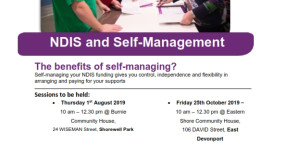 NDIS & Self-Management Workshop | 29 August