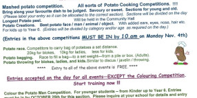 Gunns Plains 2019 Potato Festival | 14 November