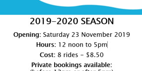 Ulverstone Waterslide | 2019-2020 SEASON