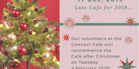 CONNECT CAFÉ | CHRISTMAS PARTY – 17 DECEMBER