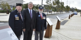 Memorial Walk commemorates service to Australia