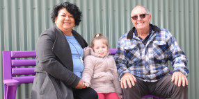 Coolgardie Community Shine a purple light on domestic violence