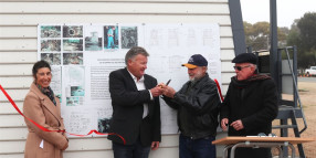 Urana celebrates its newest Historical additions