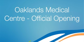 Oaklands Medical Centre Official Opening