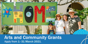 Funding round opens for arts and community projects