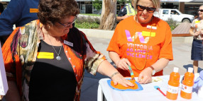 Gannawarra goes orange to call out violence against women