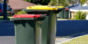 Bushfires impact household recycling services