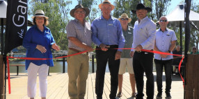 Cohuna Waterfront Development officially opened