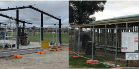 Football, netball facilities progressing