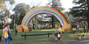 Victoria Park Daylesford to be home of the Big Rainbow