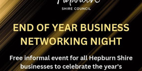 End of year business networking night