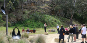 Artwork commemorates rivulet flood