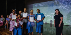 Thirteen take true blue pledge during Australia Day ceremony