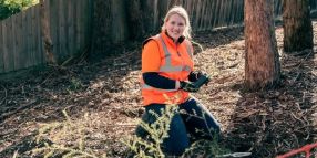 Young green thumbs bringing life to Melview Reserve