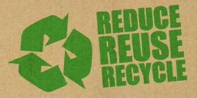 Reduce, re-use, recycle and compost this Christmas