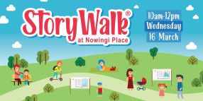 Taking Storytime out of your library at Nowingi Place