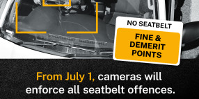 ‘Stop It Or Cop It’ - Seatbelt Detection Cameras In Force From 1 July