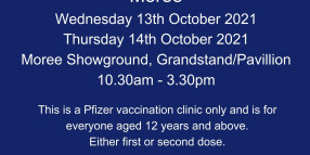 Pop-up vaccination clinic