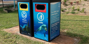 Smart solar bins being rolled out citywide