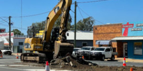 Construction starts on Miles CBD streetscape revitalisation